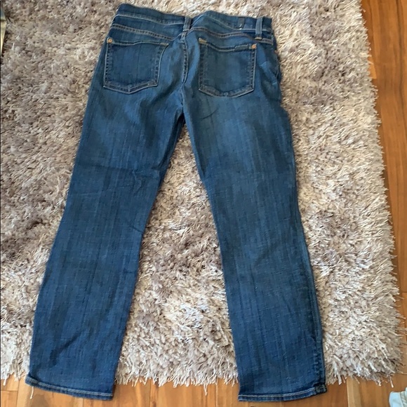 7 for all mankind Jeans/ The Skinny Crop &Roll - Picture 2 of 4